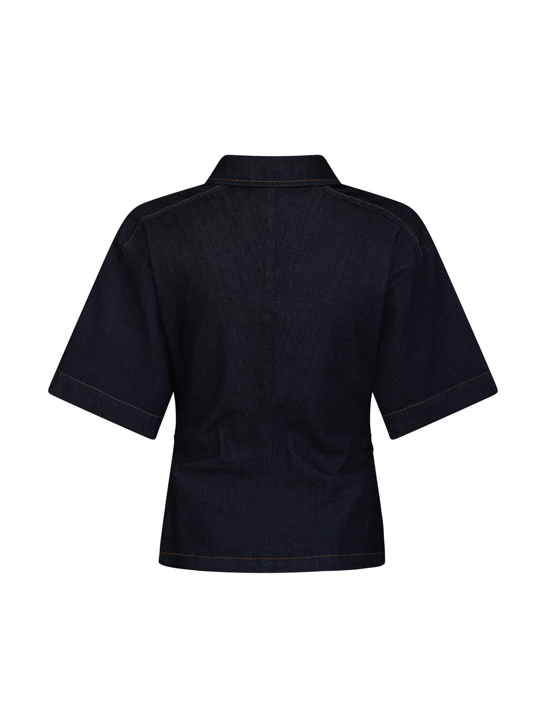 Spenda Denim bluse - mørkeblå